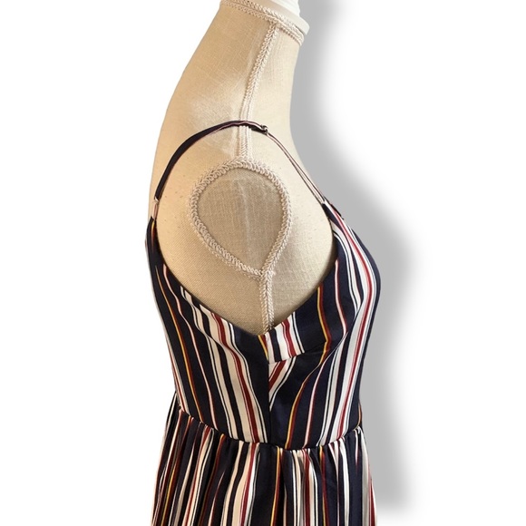 LUCCA COUTURE | NWT Striped Wrap Midi Dress Size XS - Picture 5 of 12